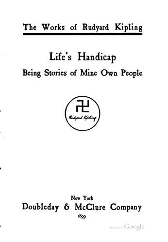 Life's handicap, being stories of mine own people