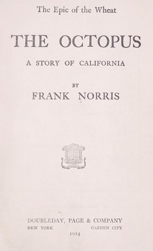 The octopus, a story of California