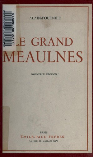 Le grand Meaulnes